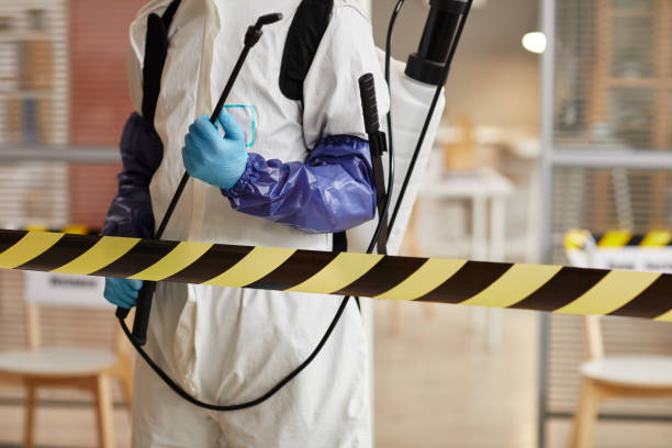 Professional Trauma Scene Cleanup technician working in Elmaton, TX